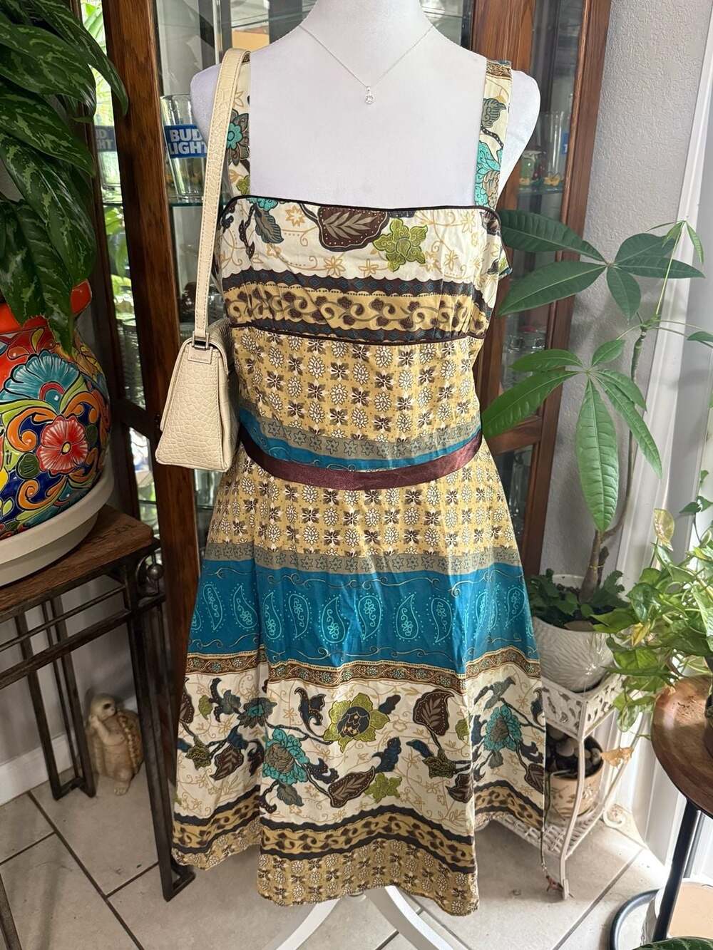 Alyn Paige Boho Sleeveless Sundress